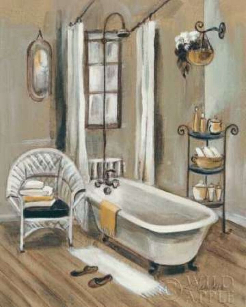 French Bath II Poster Print by Silvia Vassileva - Item # VARPDX9840